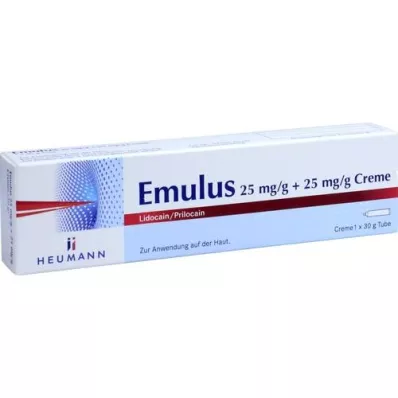 EMULUS 25 mg/g + 25 mg/g kremu, 30 g