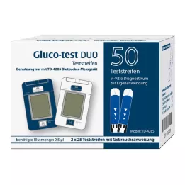 GLUCO TEST DUO Paski testowe, 50 szt