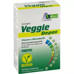 VEGGIE Depot Vitamins+Minerals Tablets, 60 kapsułek