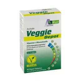 VEGGIE Depot Vitamins+Minerals Tablets, 60 kapsułek