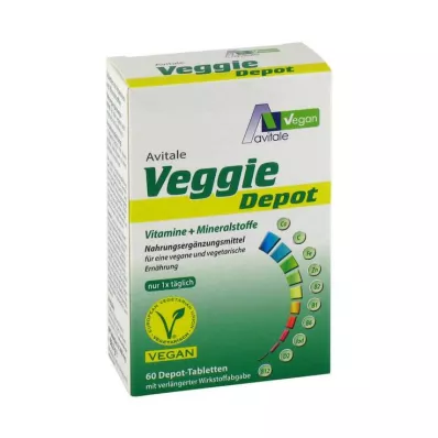 VEGGIE Depot Vitamins+Minerals Tablets, 60 kapsułek VEGGIE Depot Vitamins+Minerals Tablets, 60 kapsułek