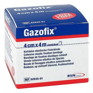 GAZOFIX Bandaż mocujący kohezyjny 4 cmx4 m, 1 szt