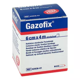 GAZOFIX Bandaż mocujący kohezyjny 6 cmx4 m, 1 szt