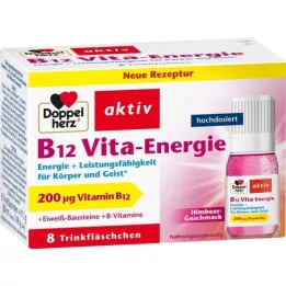 DOPPELHERZ Ampułki do picia B12 Vita-Energie, 8 szt