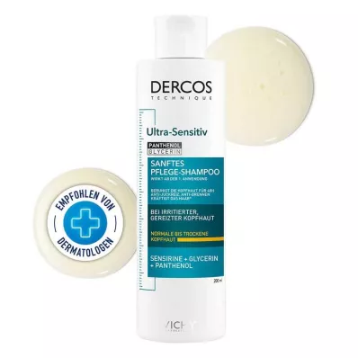 Vichy Dercos Ultra-Sensitive Szampon do skóry suchej, 200 ml Vichy Dercos Ultra-Sensitive Szampon do skóry suchej, 200 ml