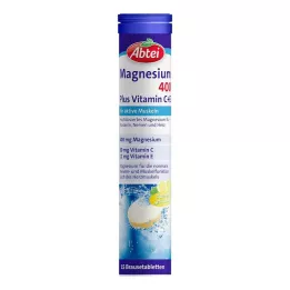 ABTEI Tabletki musujące Magnesium 400 Plus Vitamin C+E, 15 szt