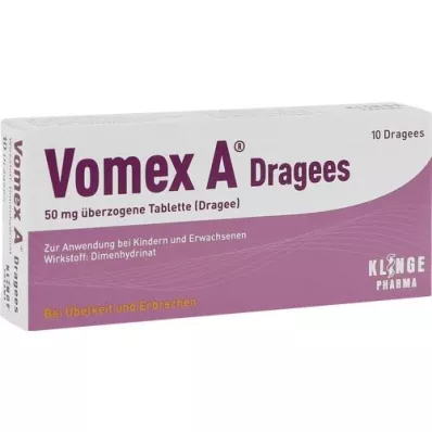 VOMEX A Tabletki powlekane 50 mg, 10 szt