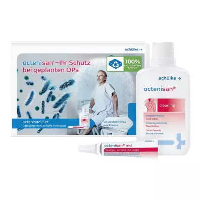 Zestaw Octenisan mleczko do mycia + żel do nosa, 1 szt Zestaw Octenisan mleczko do mycia + żel do nosa, 1 szt