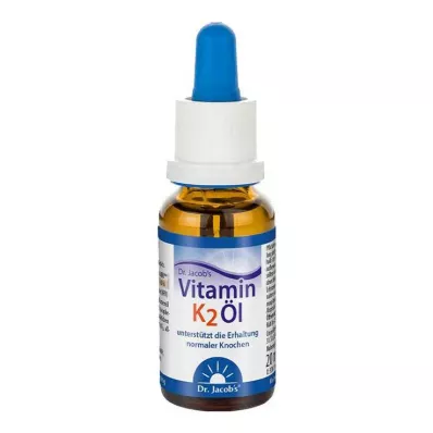 Olejek z witaminą K2 Krople Doktora Jacoba, 20 ml