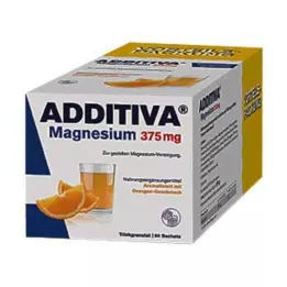ADDITIVA Saszetki z magnezem 375 mg, 60 szt