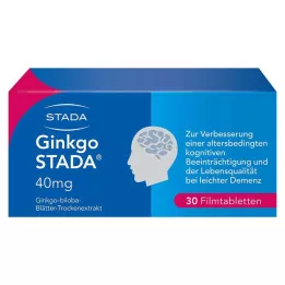 GINKGO STADA Tabletki powlekane 40 mg, 30 szt