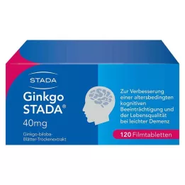 GINKGO STADA Tabletki powlekane 40 mg, 120 szt