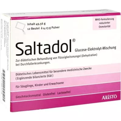 SALTADOL Roztwór doustny elektrolitów, 12 szt