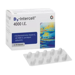 D3-INTERCELL 4000 j.m. w kapsułkach, 90 szt