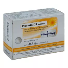 VITAMIN Kapsułki D3 10 000 j.m., 50 szt