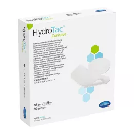 HYDROTAC opatrunek piankowy wklęsły 18x18,5 cm, 10 szt