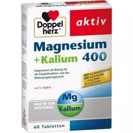 DOPPELHERZ Tabletki magnez+potas, 60 szt