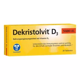 DEKRISTOLVIT Tabletki D3 5 600 j.m., 30 szt