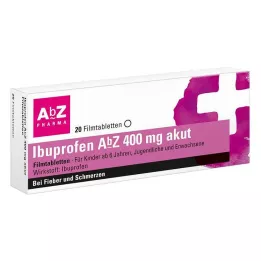 IBUPROFEN AbZ 400 mg ostre tabletki powlekane, 20 szt