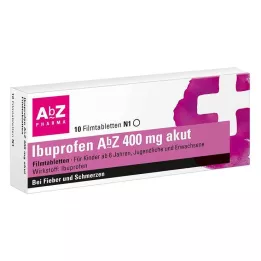 IBUPROFEN AbZ 400 mg ostre tabletki powlekane, 10 szt