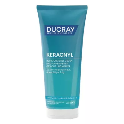 Ducray Keracnyl żel do prania, 200 ml Ducray Keracnyl żel do prania, 200 ml