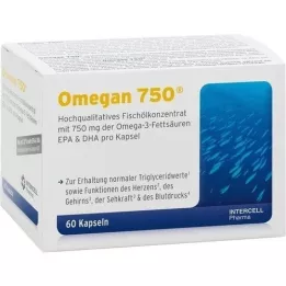 OMEGAN 750 kapsułek miękkich, 60 szt