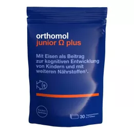ORTHOMOL Junior Omega plus pastylki do żucia, 90 szt