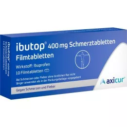 IBUTOP 400 mg Tabletki przeciwbólowe Tabletki powlekane, 10 szt