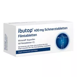 IBUTOP 400 mg Tabletki przeciwbólowe Tabletki powlekane, 50 szt