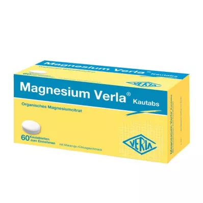 MAGNESIUM VERLA Tabletki do żucia, 60 szt