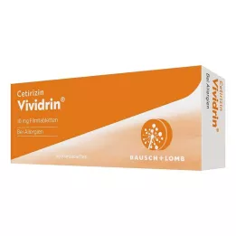 Cetirizine Vividrin® - szybko działające tabletki na alergię, 50 szt