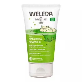 WELEDA Kids 2in1 Shower &amp; Szampon pikantna limonka, 150 ml