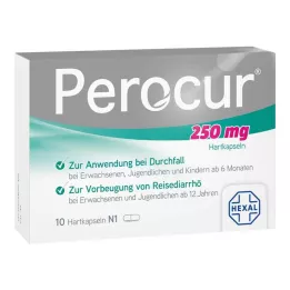 PEROCUR Kapsułki twarde 250 mg, 10 szt