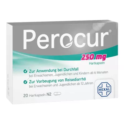 Perocur 250 mg kapsułki twarde, 20 szt Perocur 250 mg kapsułki twarde, 20 szt