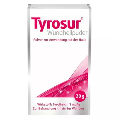 TYROSUR Proszek gojący rany, 20 g