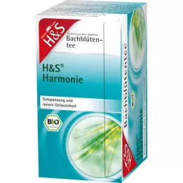 H&amp;S Organiczny woreczek filtrujący Bach Flower Harmony, 20X1,5 g