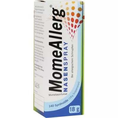 MOMEALLERG Aerozol do nosa 50 μg/spray 140 rozpyleń, 18 g