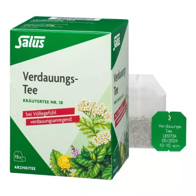 VERDAUUNGS-TEE Woreczek filtrujący Herbal Tea No.18 Salus, 15 szt