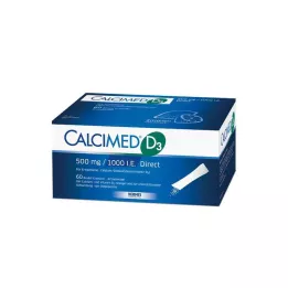CALCIMED D3 500 mg/1000 I.U. Direct Granules, 60 szt