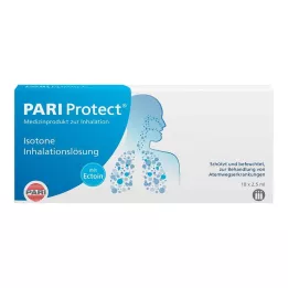 PARI Roztwór do inhalacji ProtECT z ampułkami Ectoin, 10 x 2,5 ml