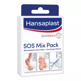 HANSAPLAST Blister gipsowy SOS Mix Pack, 6 szt