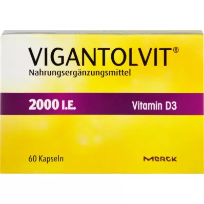 VIGANTOLVIT 2000 j.m. witaminy D3 w kapsułkach miękkich, 60 szt