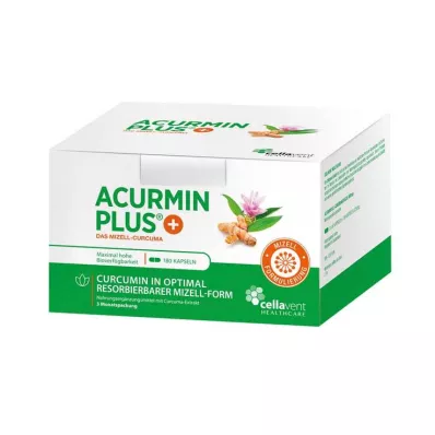 ACURMIN Plus Das Micell-Curcuma Softgels, 180 szt