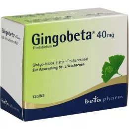 GINGOBETA Tabletki powlekane 40 mg, 120 szt