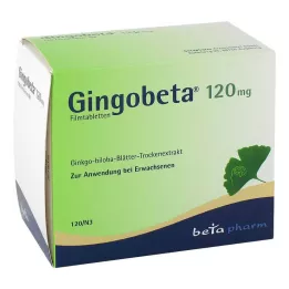 GINGOBETA Tabletki powlekane 120 mg, 120 szt