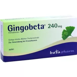 GINGOBETA Tabletki powlekane 240 mg, 30 szt
