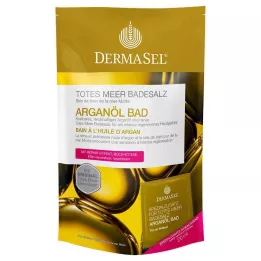 DERMASEL Sole do kąpieli z Morza Martwego + olejek arganowy, 1 p