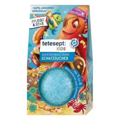 Zabawka kąpielowa dla dzieci Tetesept, poszukiwacz skarbów (140 g) Zabawka kąpielowa dla dzieci Tetesept, poszukiwacz skarbów (140 g)