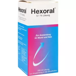 HEXORAL 0,1% roztwór, 200 ml