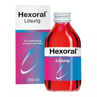 Hexoral® roztwór na stany zapalne w jamie ustnej, 200 ml Hexoral® roztwór na stany zapalne w jamie ustnej, 200 ml